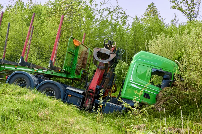 Log Truck Collision Injuries in Eastern NC