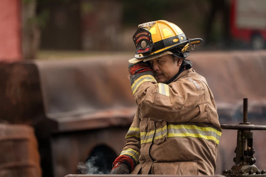 Mixed emotions after volunteer firefighter causes tragic crash