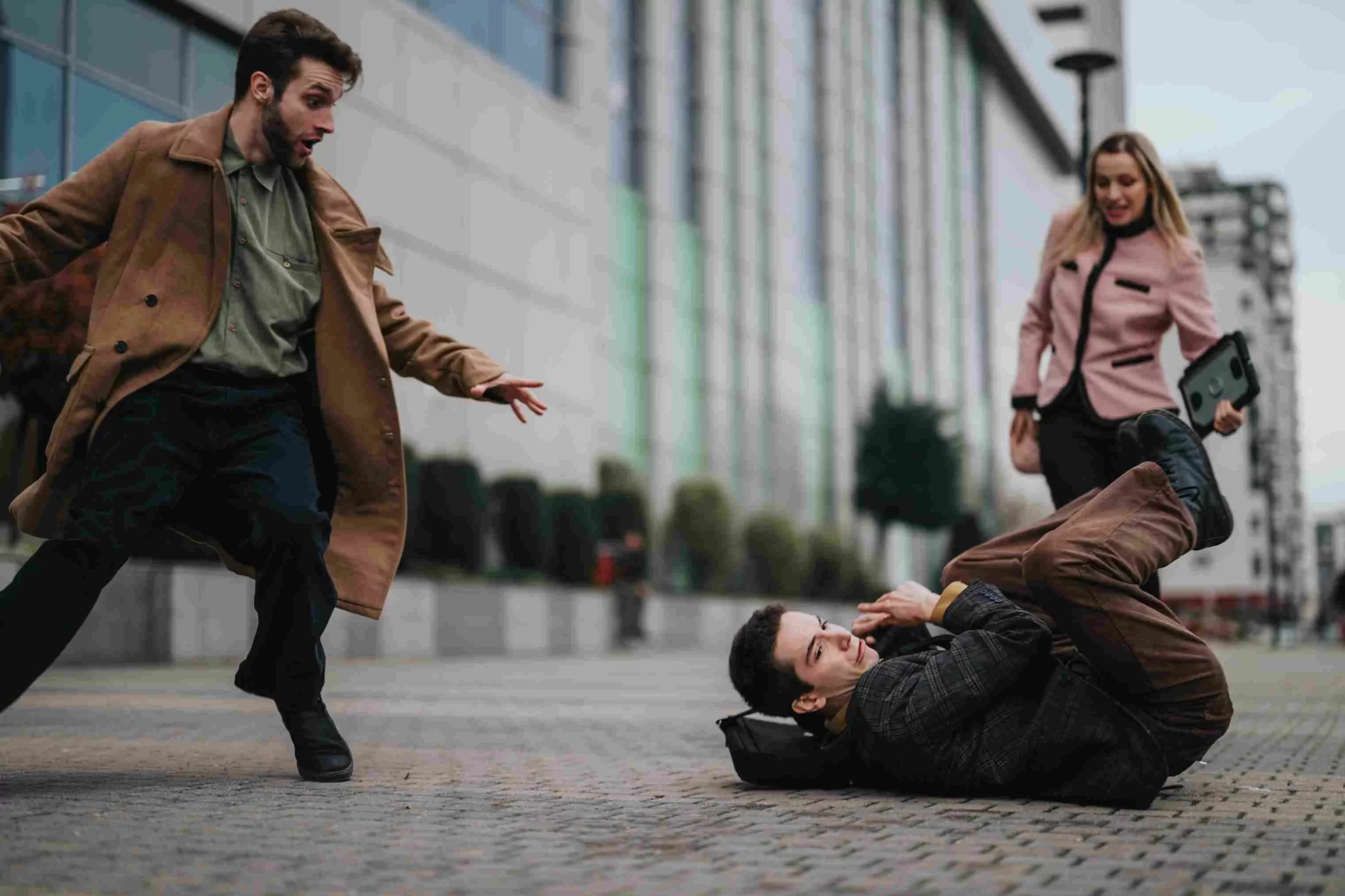 Were you embarrassed after a fall in public? Don’t just walk away