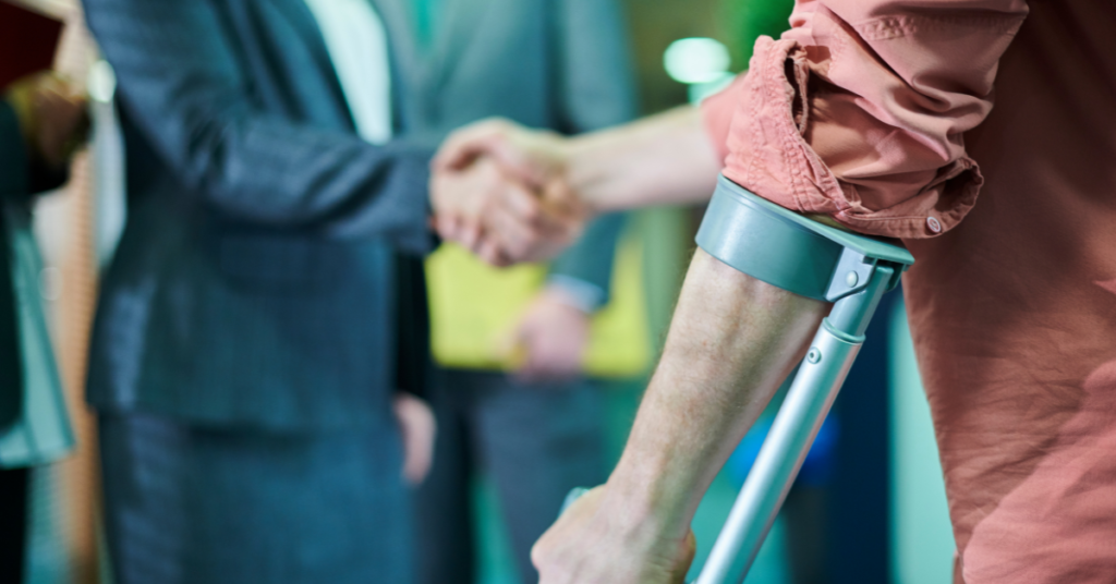 Image of a person injured, requiring a Raleigh Personal Injury Law Firm for bodily injury.