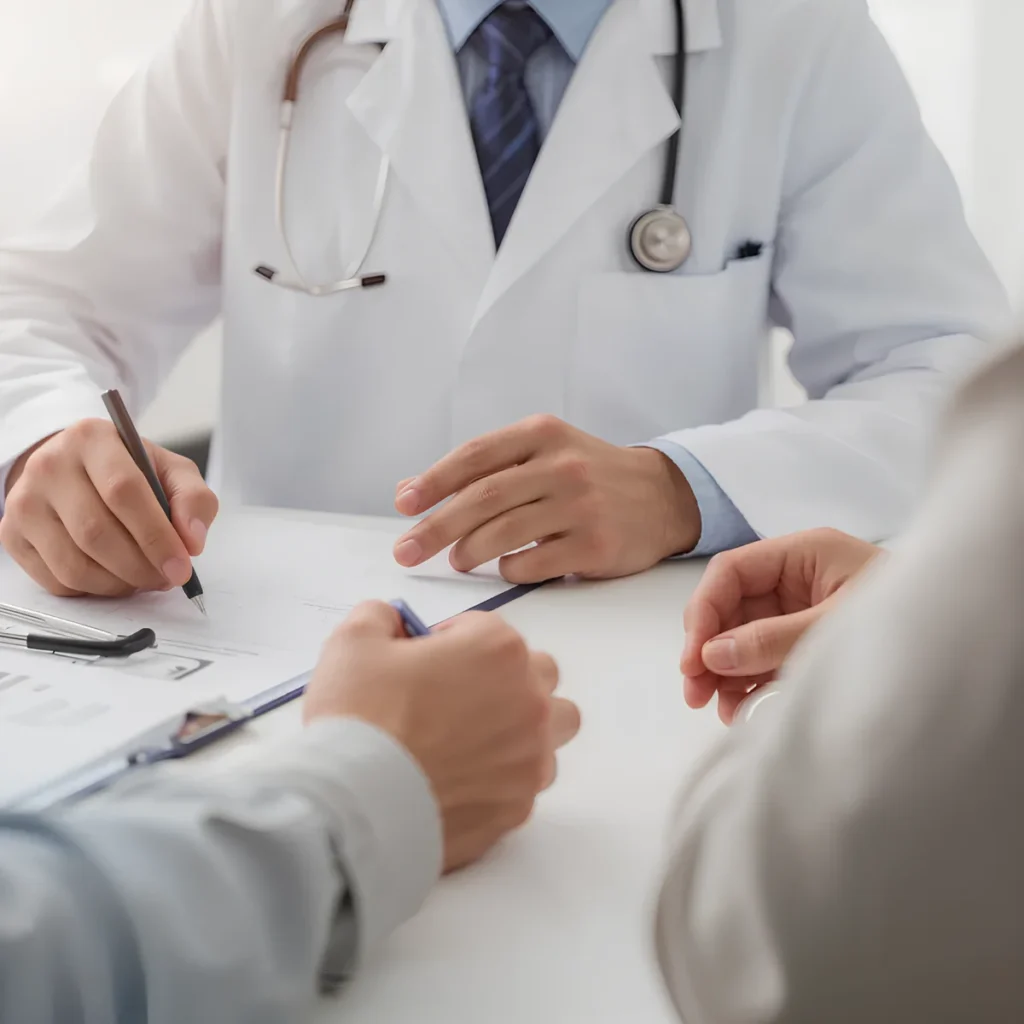 Image representing expert medical consultation.